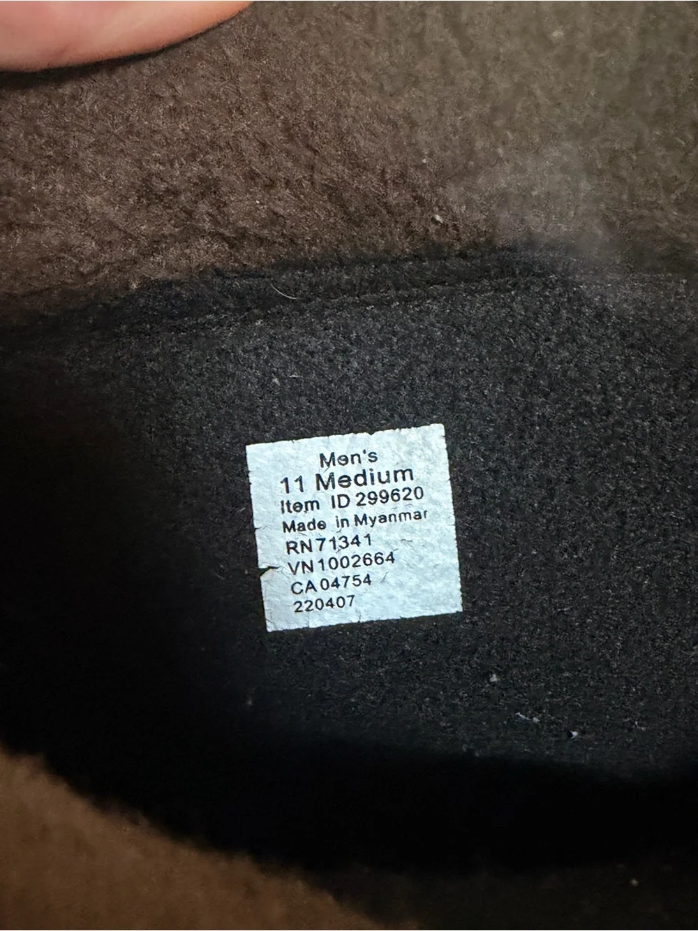 L.L. Bean Brown and Black Men’s Rain & Snow Boots